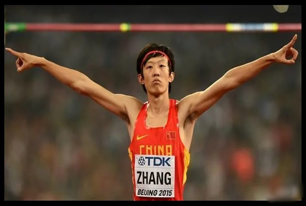 Chinese high jump athlete Zhang Guowei retired at the small age of 28