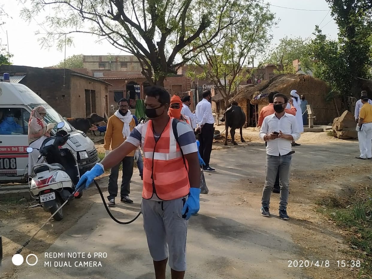 Corona Positive student returned from Deoband