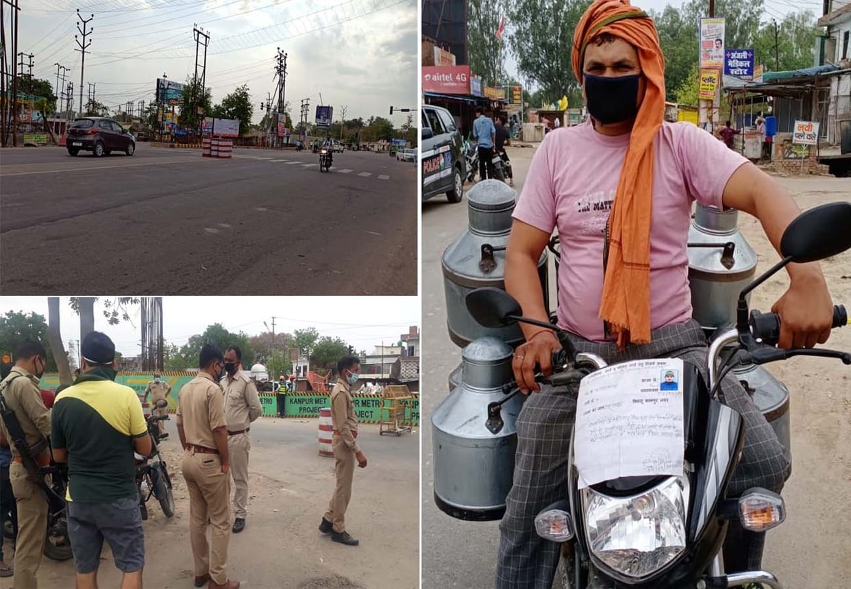15th day of lockdown, see the condition of Kanpur