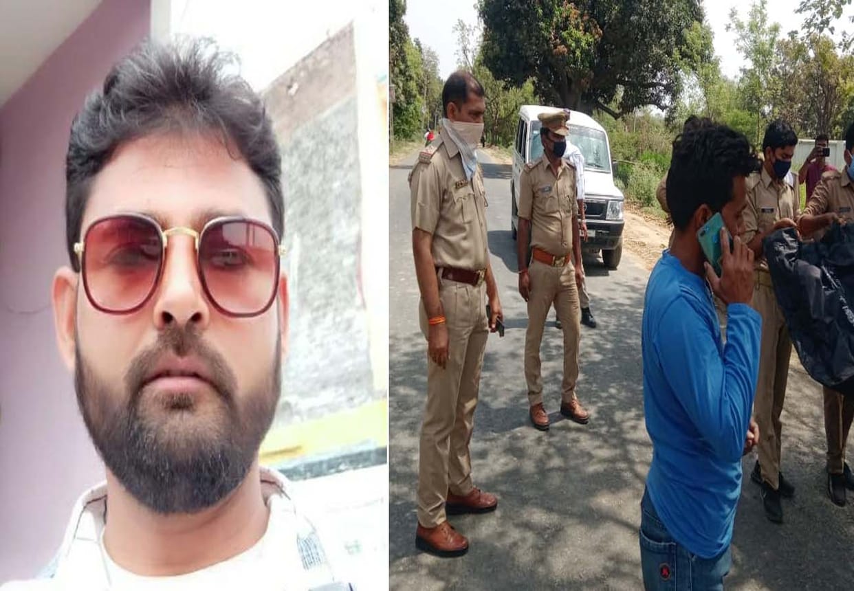 one died and one injured in road accident in hardoi