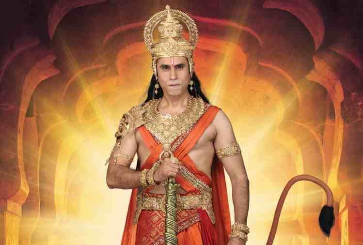 &tv plans community hanuman chalisa with actors of daily soap kahat hanuman jai shri ram