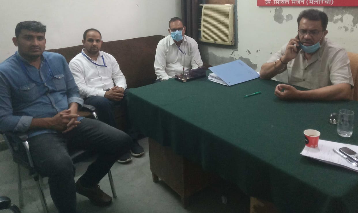 The number of quarantine people is increasing continuously in the district