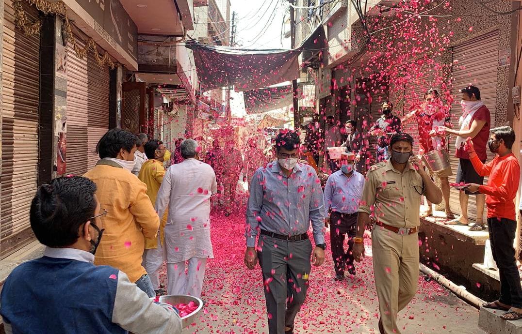 Flower rain