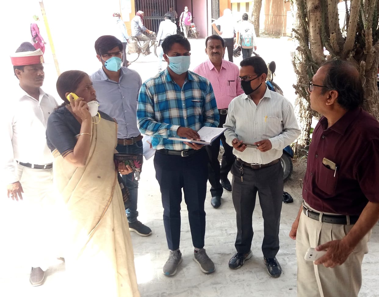 AD health inspection in hospital