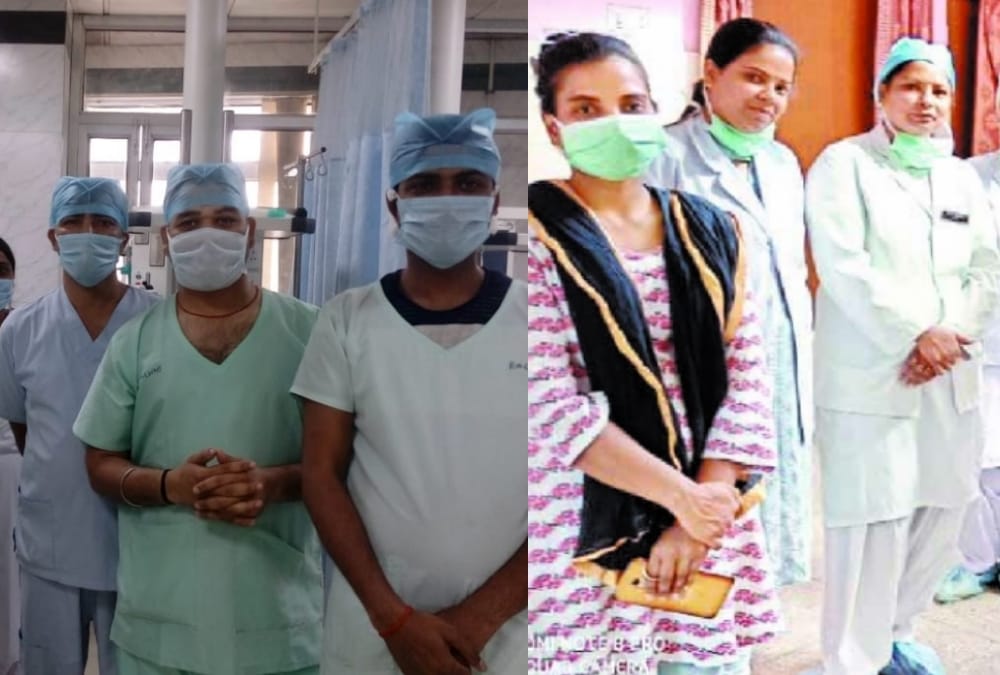 nursing staff is taking good care of corona patients in hospitals in lucknow