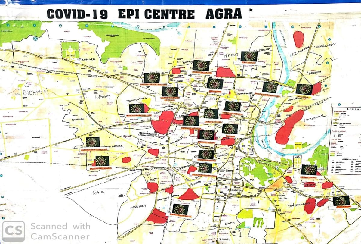 Agra 22 Hotspot Sealed Latest News In Hindi
