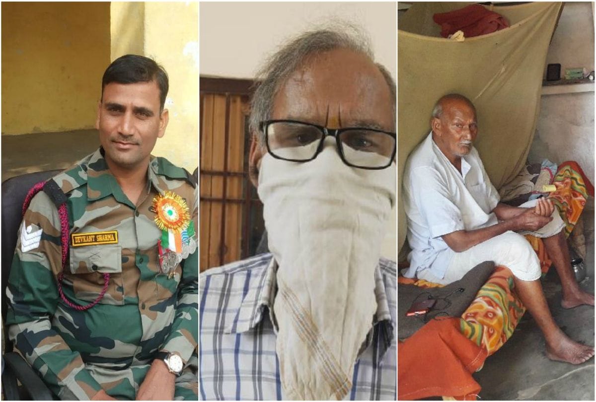 Ex- army man Fighting With Corona Stay Home With Family