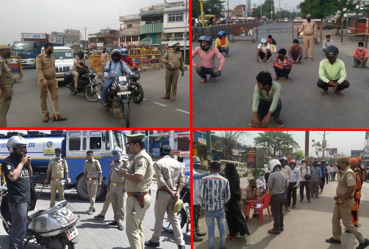 Gorakhpur Lockdown update See Latest Photos in Gorakhpur Curfew, 8 april latest update news