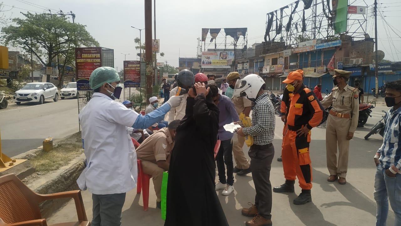 Gorakhpur Lockdown update See Latest Photos in Gorakhpur Curfew, 8 april latest update news