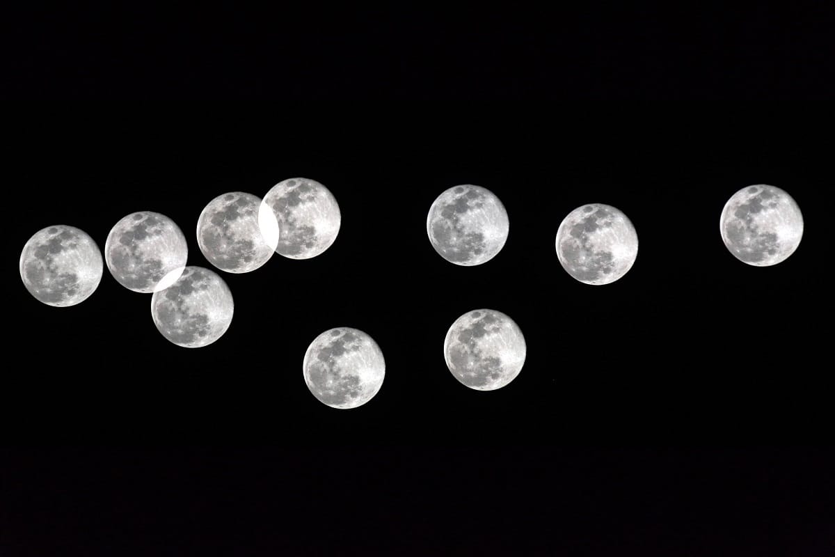 Super Pink Moon : Pictures of the biggest full moon of the year 2020
