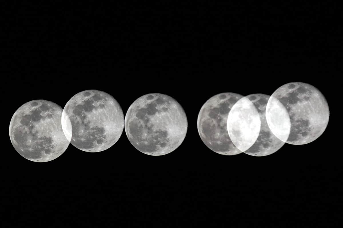 Super Pink Moon : Pictures of the biggest full moon of the year 2020