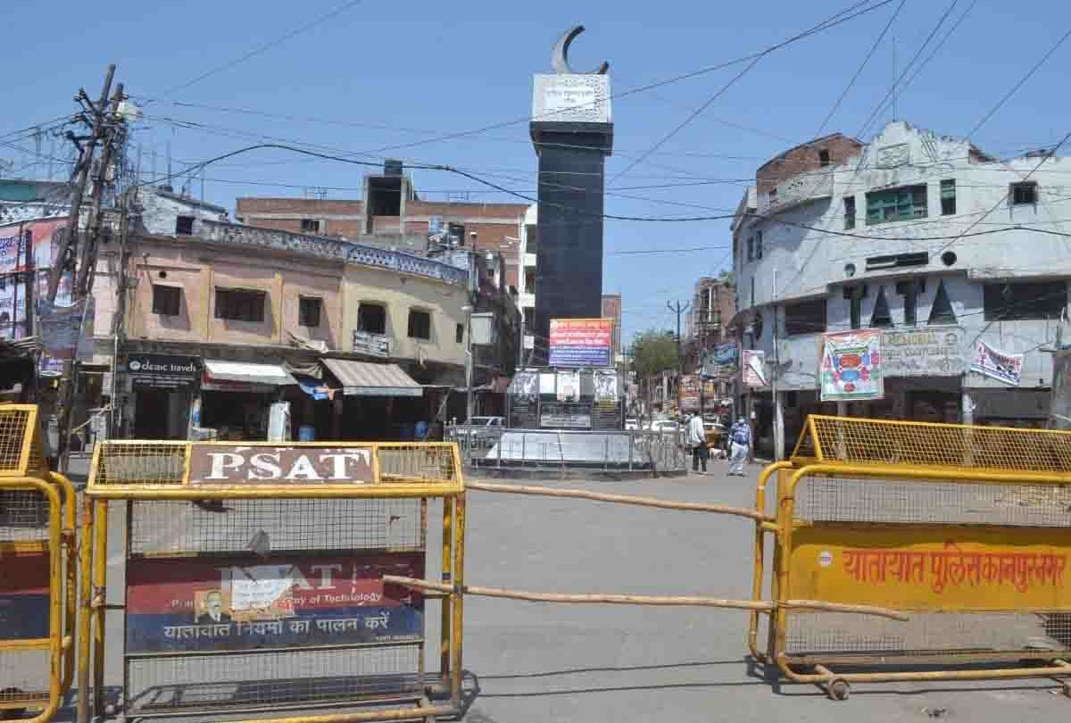 corona hotspot in kanpur: 13 areas declared Red Zone, 12 mosques sealed