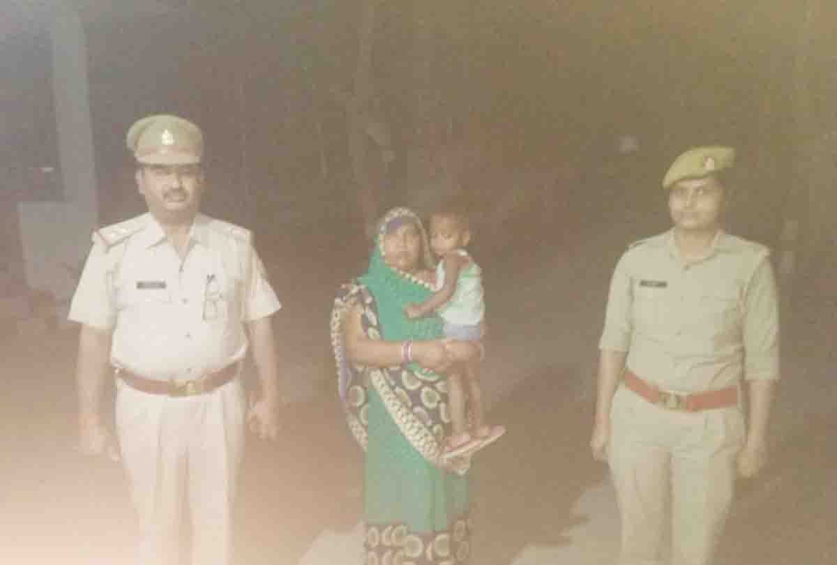 Police found three-year-old Panshu in lockdown in four hours