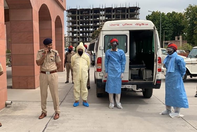Special Covid Commando Equipped with equipment and Modern Dress in Mohali