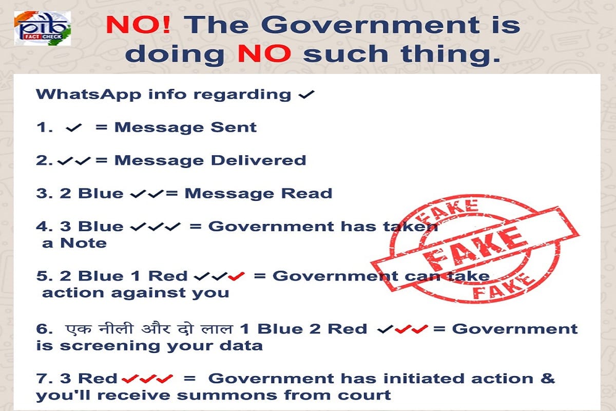 Fact Check is indian government tracking all your whatsapp message know truth here
