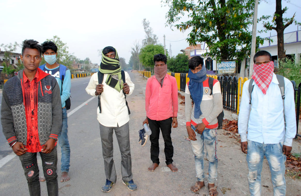 Villagers in Gwalior reach Chitrakoot