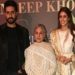 अभिषेक बच्चन, जया बच्चन, श्वेता बच्चन