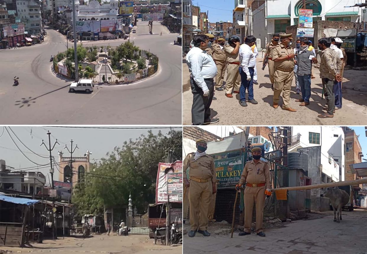 corona hotspot in kanpur: 13 areas declared Red Zone, see photos