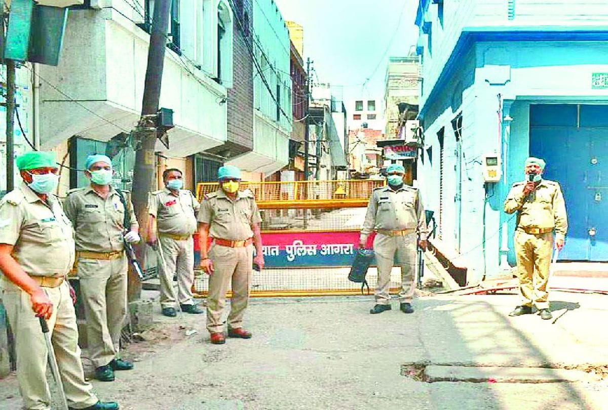 Corona Virus In Agra 37 Hotspot Police Seal Area