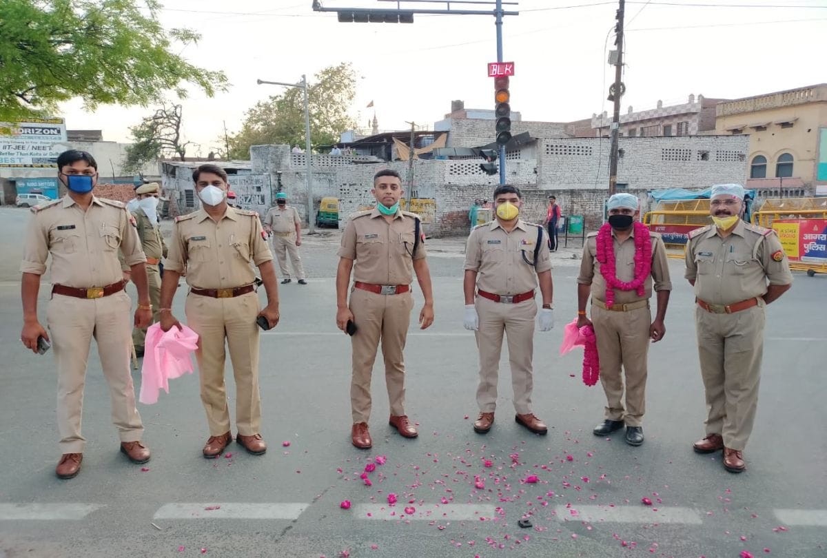 Flower On Policemen Tanks By Meera Husaini People