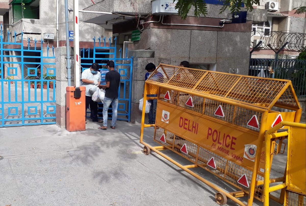 Coronavirus update delhi famous sweet shop owner son cook tests positive