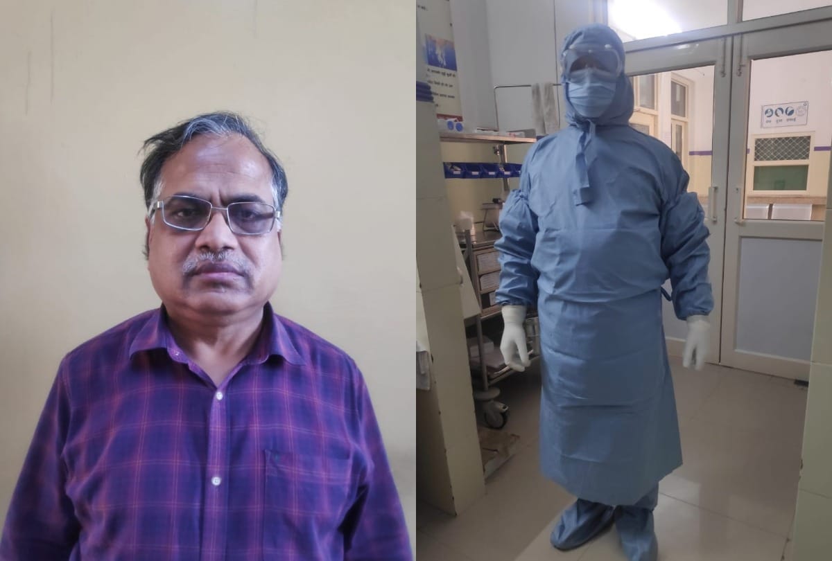 Corona virus outbreak in India Aligarh Dr SK Singhal sets example to fight against it