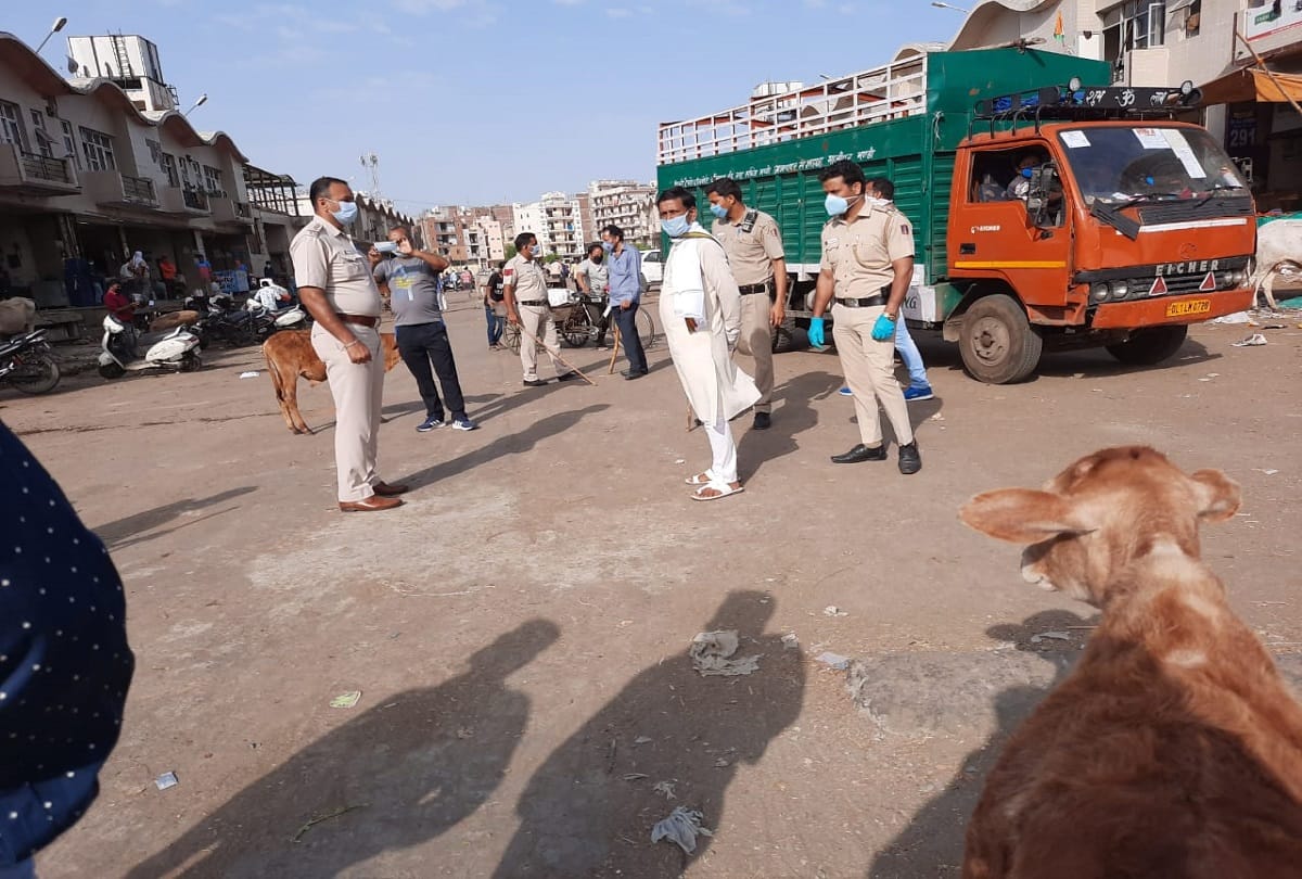Ghazipur sabji mandi will be closed for general public entry only for retailer with pass