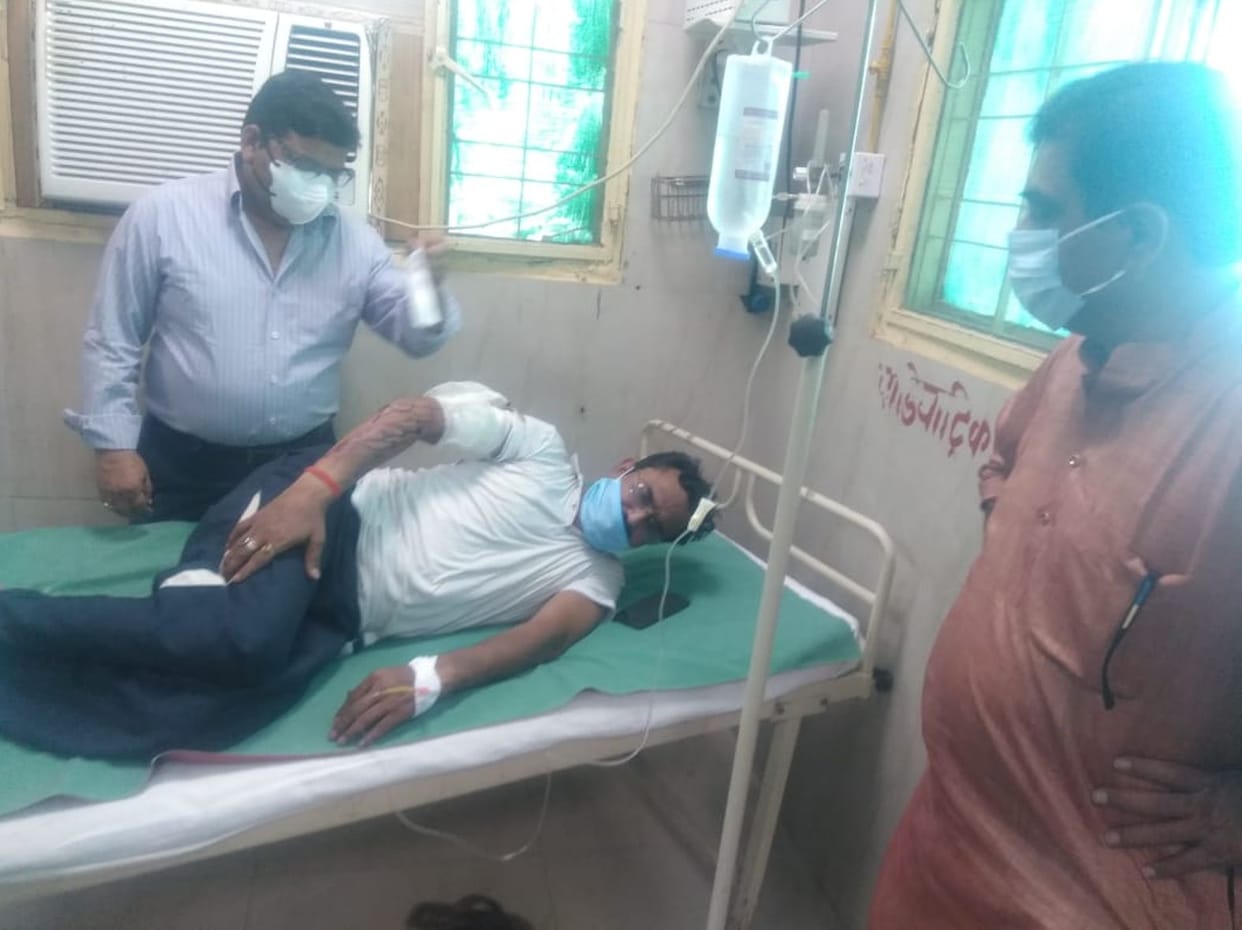 Merchant leader injured due to shooting under suspicious circumstances