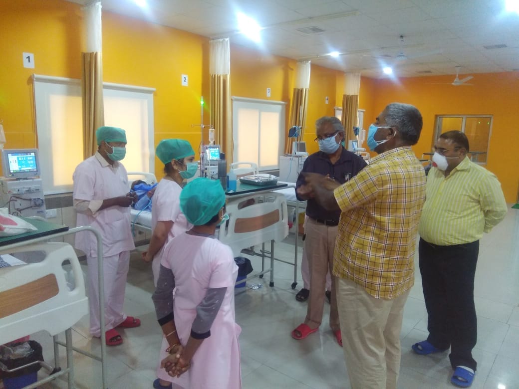 Do not worry, dialysis is being done at the center