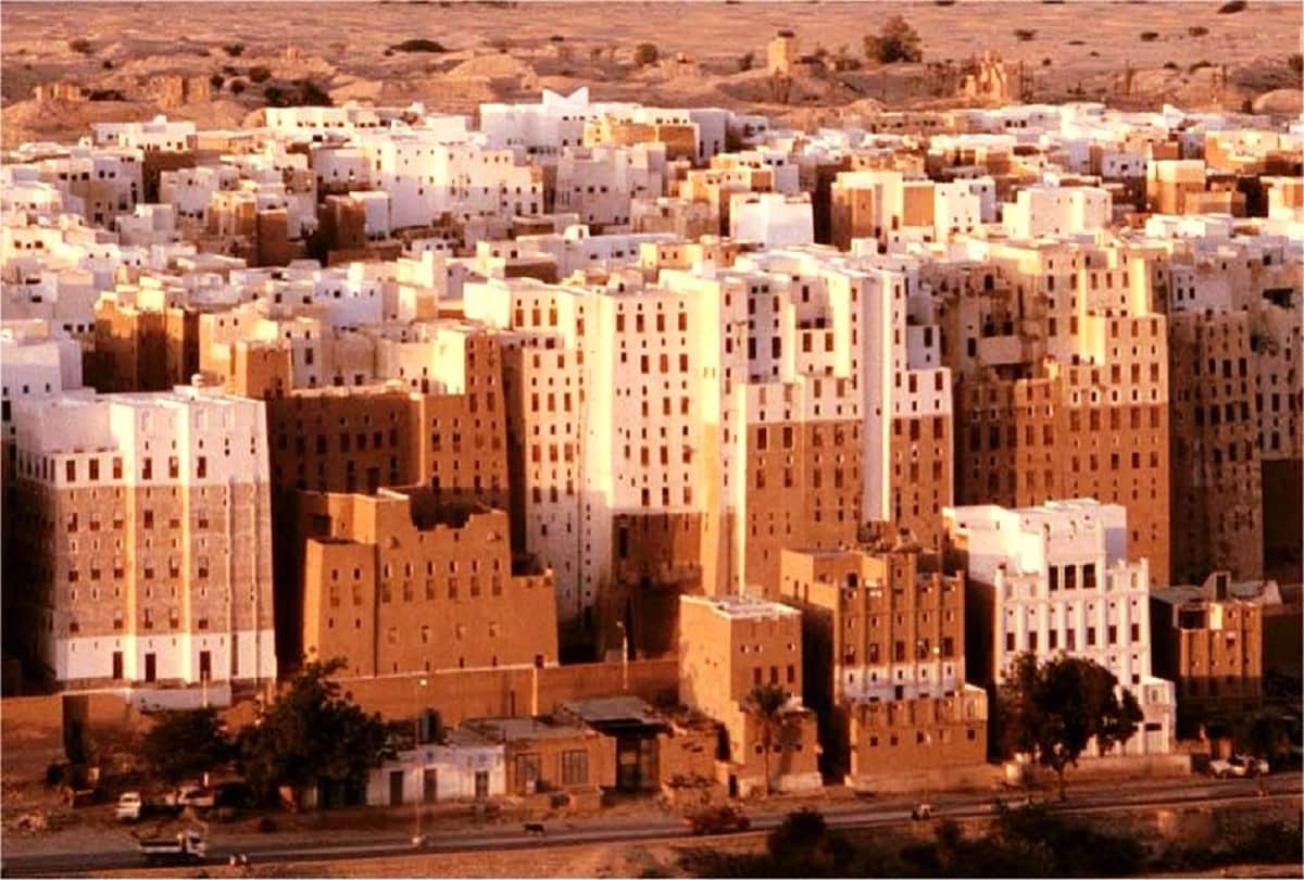 Ancient Mud Skyscraper City Shibam is the Manhattan of the Desert