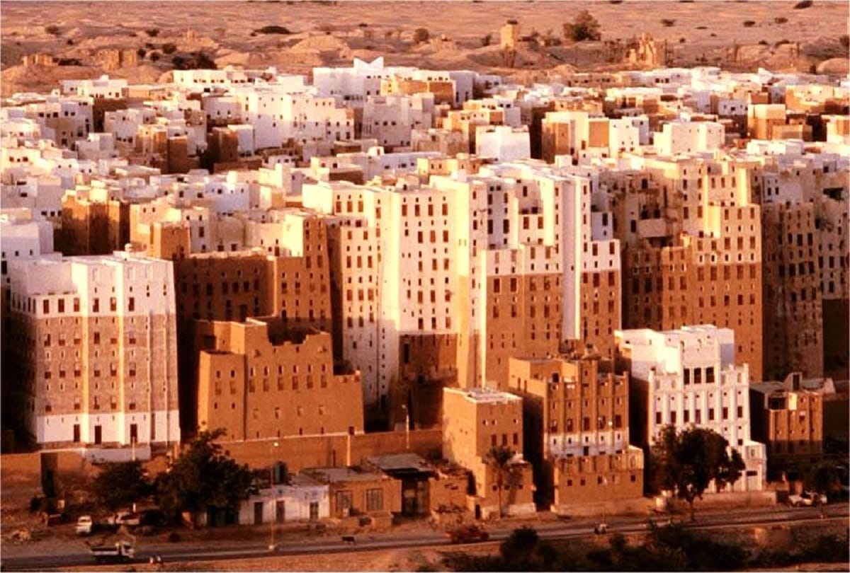 Ancient Mud Skyscraper City Shibam is the Manhattan of the Desert