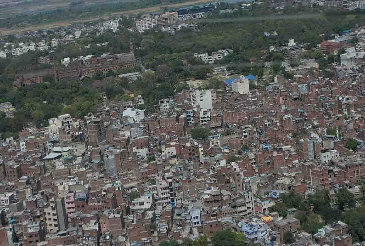 lockdown update: red zone area monitoring by Drone