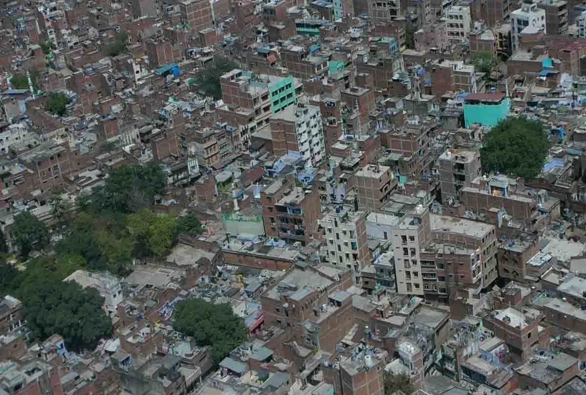 lockdown update: red zone area monitoring by Drone