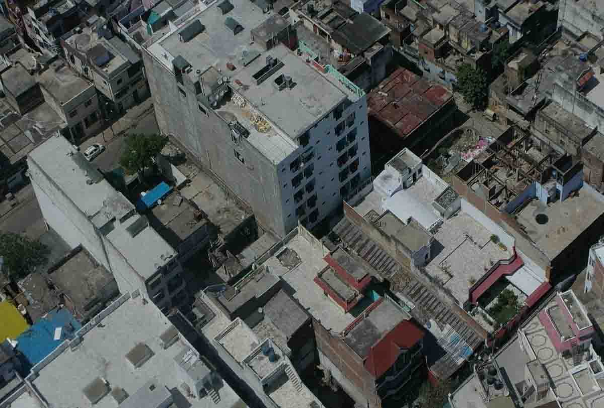 lockdown update: red zone area monitoring by Drone