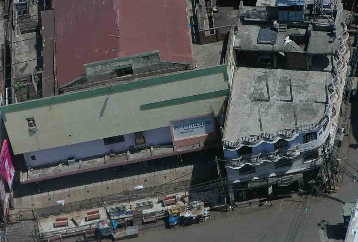 lockdown update: red zone area monitoring by Drone