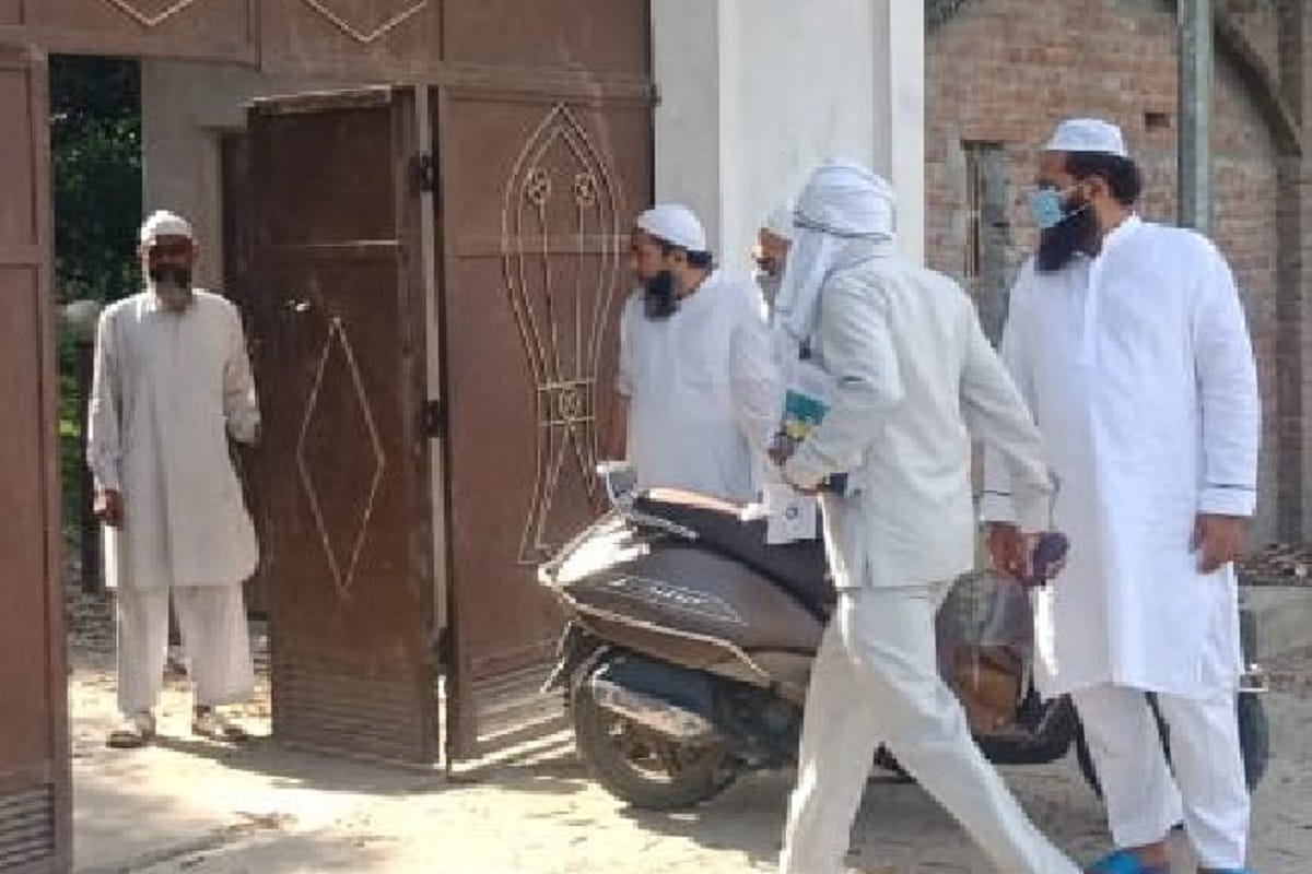 Police investigated Maulana Saad's farm house in Shamli