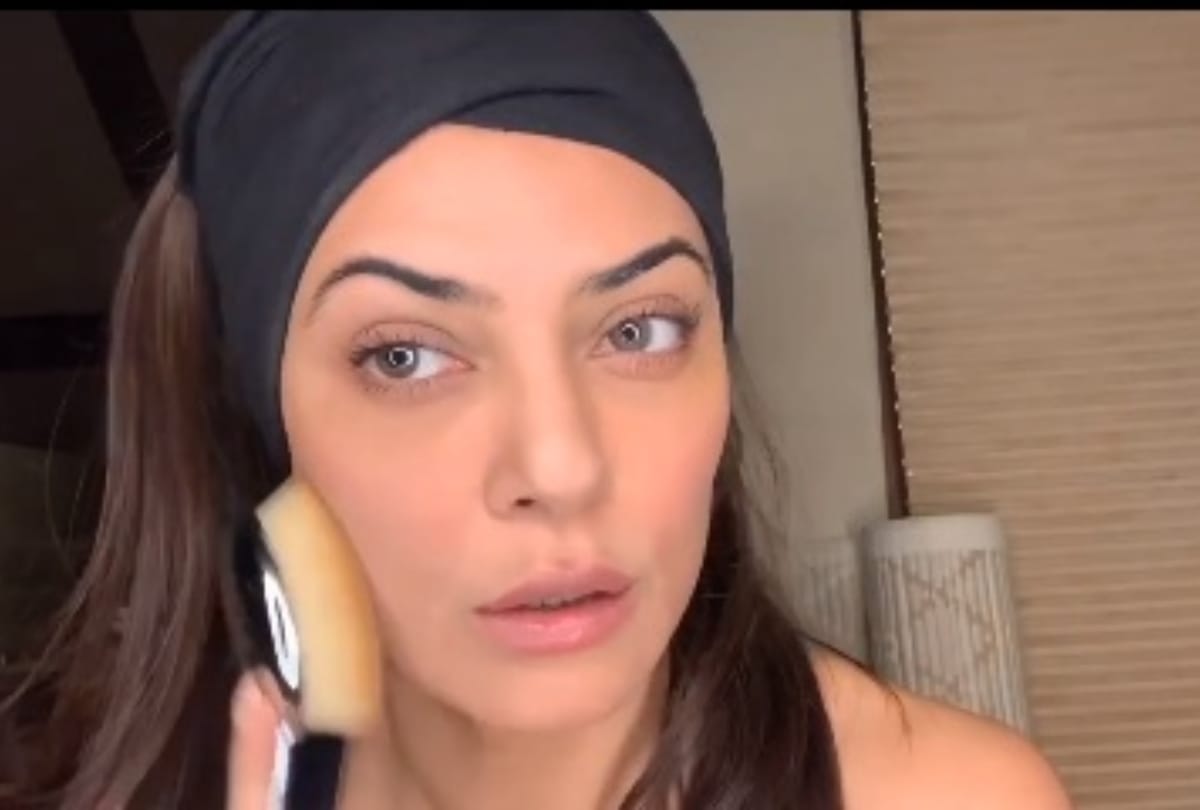 sushmita sen shares makeup tutorial video on instagram