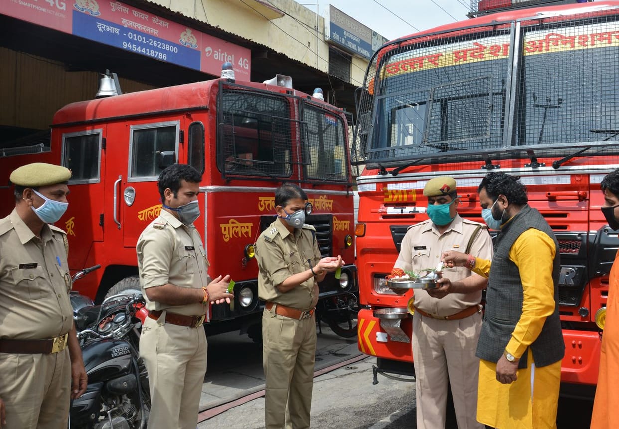 Fire brigade will sanitize sealed areas