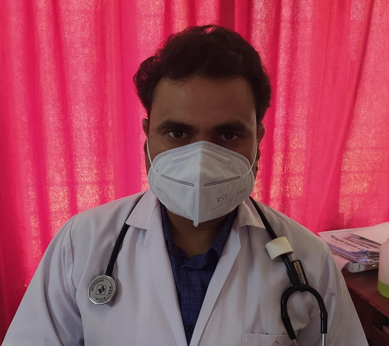 Still serving the patients far from their loved ones