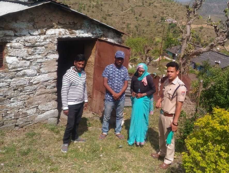 The woman living in Calvert was given shelter in the village of Furtola