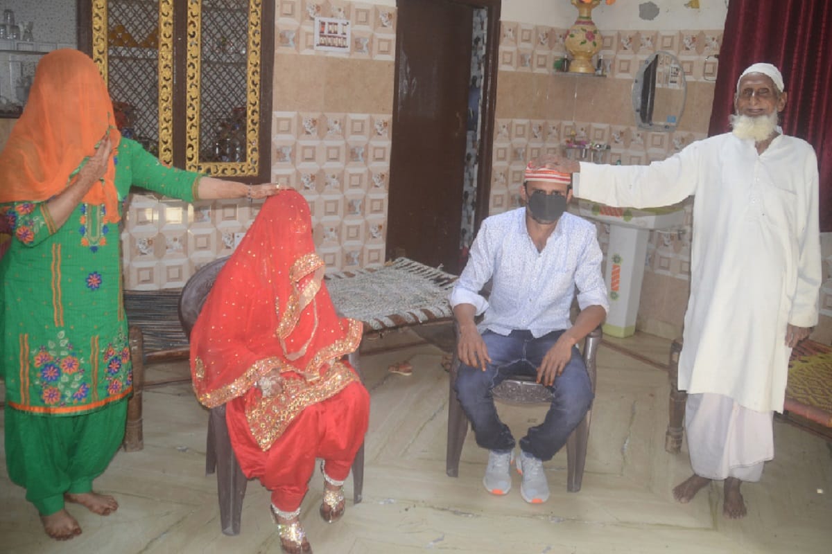 Corona, two wedding has during lockdown at Baghpat city of Uttar Pradesh