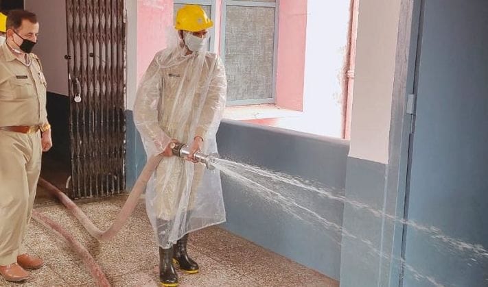 Sanitize hospitals and public places