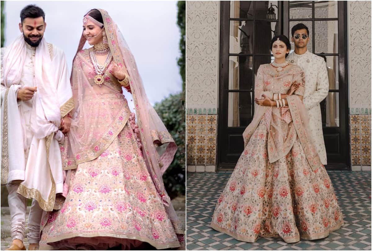 us based real life bride copied anushka sharma wedding lehenga