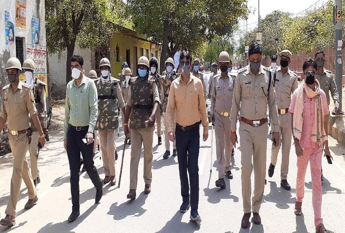 Attack On Mathura Police In Govardhan At Lockdown Crime News