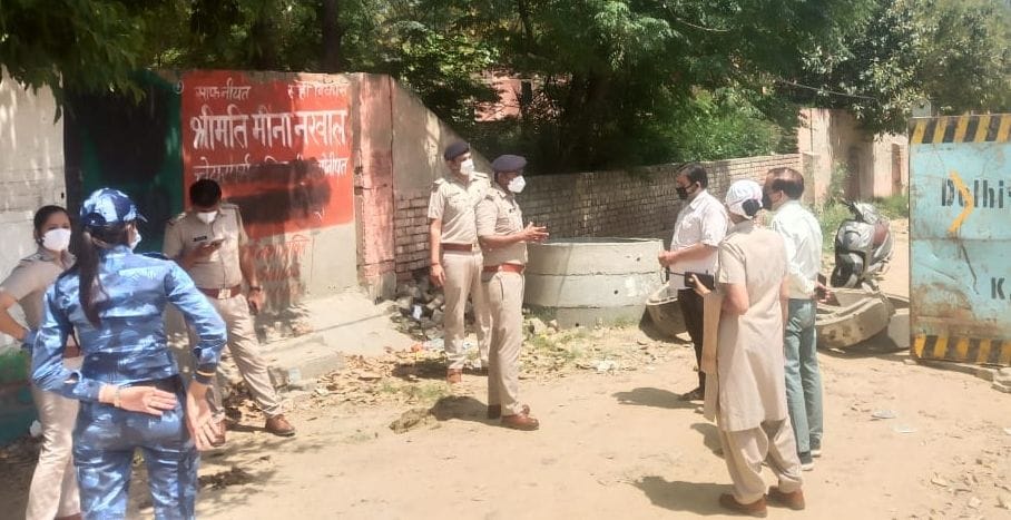 Dron Observation is ongoing in Sonipat during Lockdown