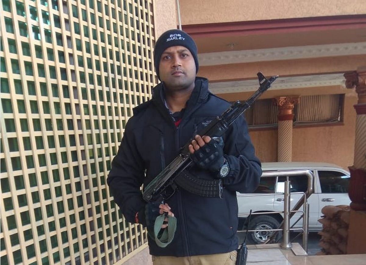 Commando son returned from Afghanistan, Quarantine in Delhi
