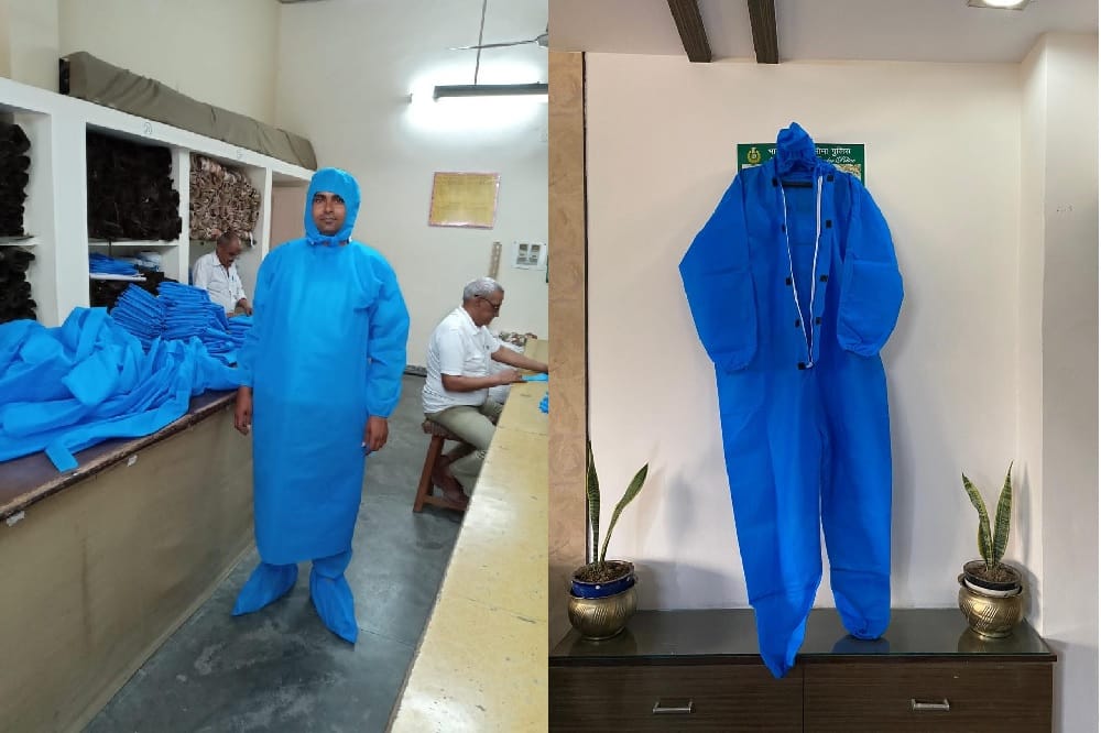 Nursing Staff of Bathinda AIIMS does not know how to wear PPE kit