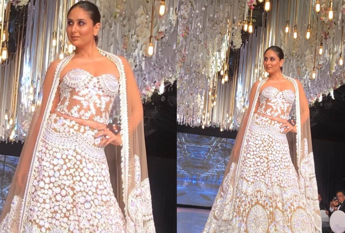 designer manish malhotra share throwback photos of kareena kapoor in white and muse shade lehenga