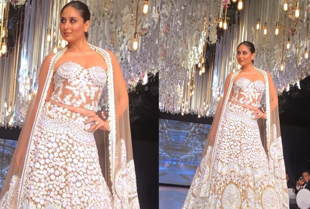 designer manish malhotra share throwback photos of kareena kapoor in white and muse shade lehenga