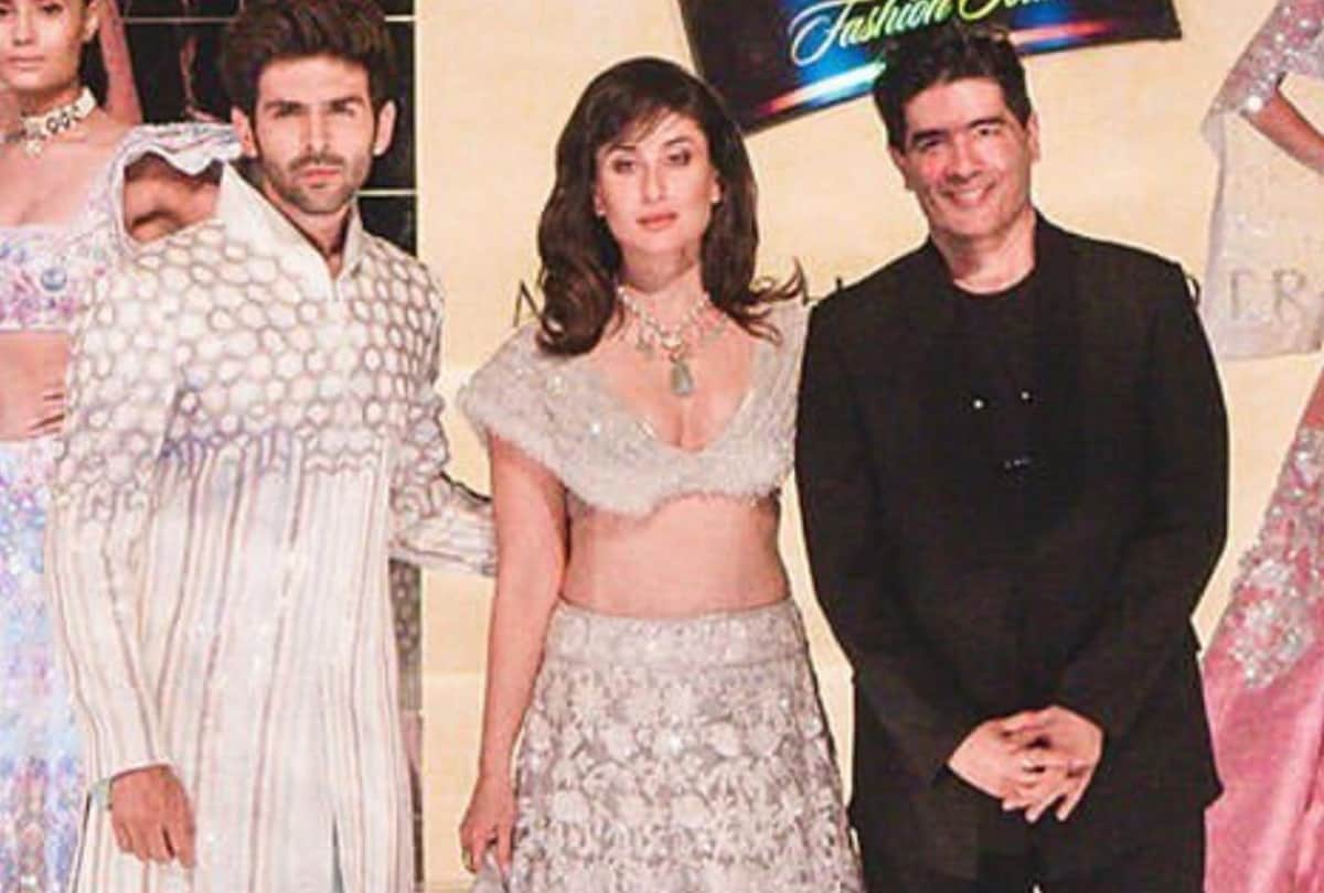 designer manish malhotra share throwback photos of kareena kapoor in white and muse shade lehenga